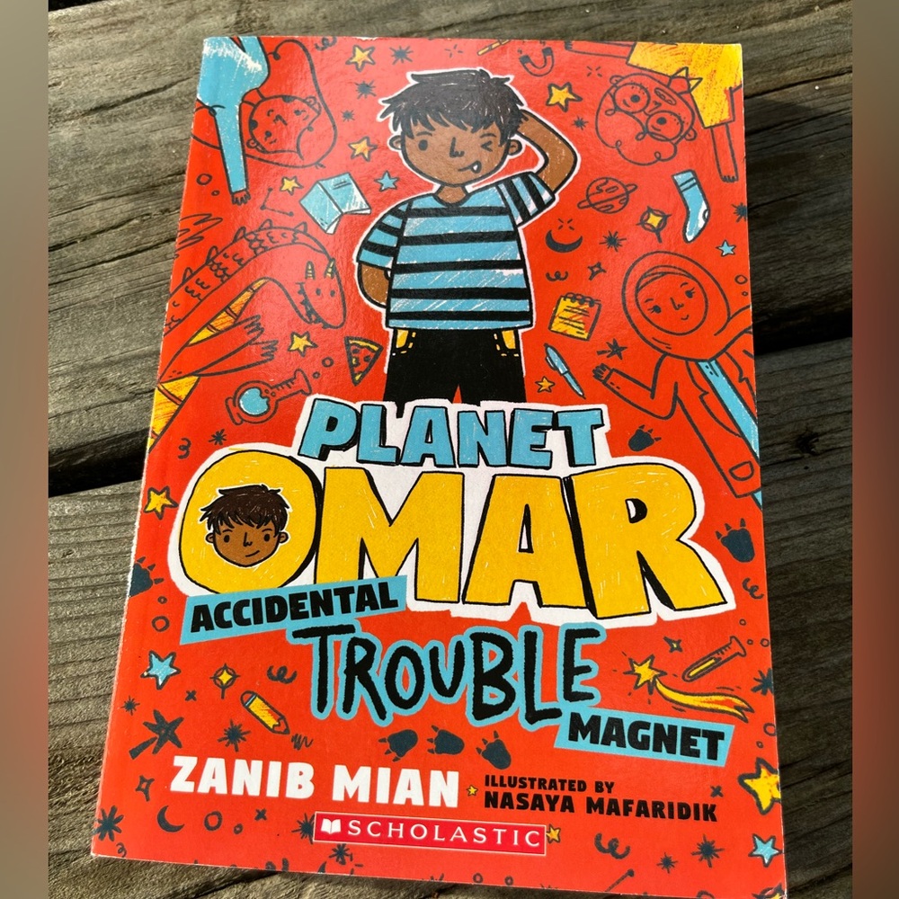 Planet Omar Accidental Trouble Magnet book (age 8-12 interest & reading level)